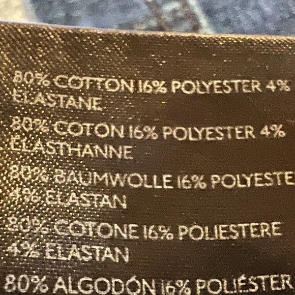 NWT Free People Denim Blue Colorblock Mini Skirt Size 12 - Picture 9 of 9